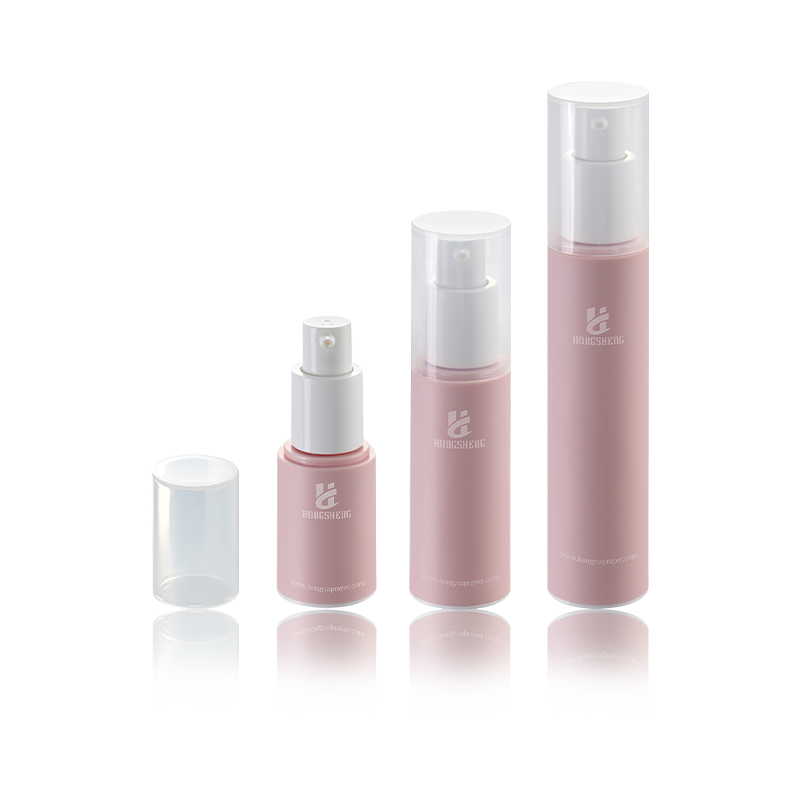 15ML 30ML 50ML Světle růžová Prázdný dávkovač hydratačního krému Airless Bottle-HS-013C