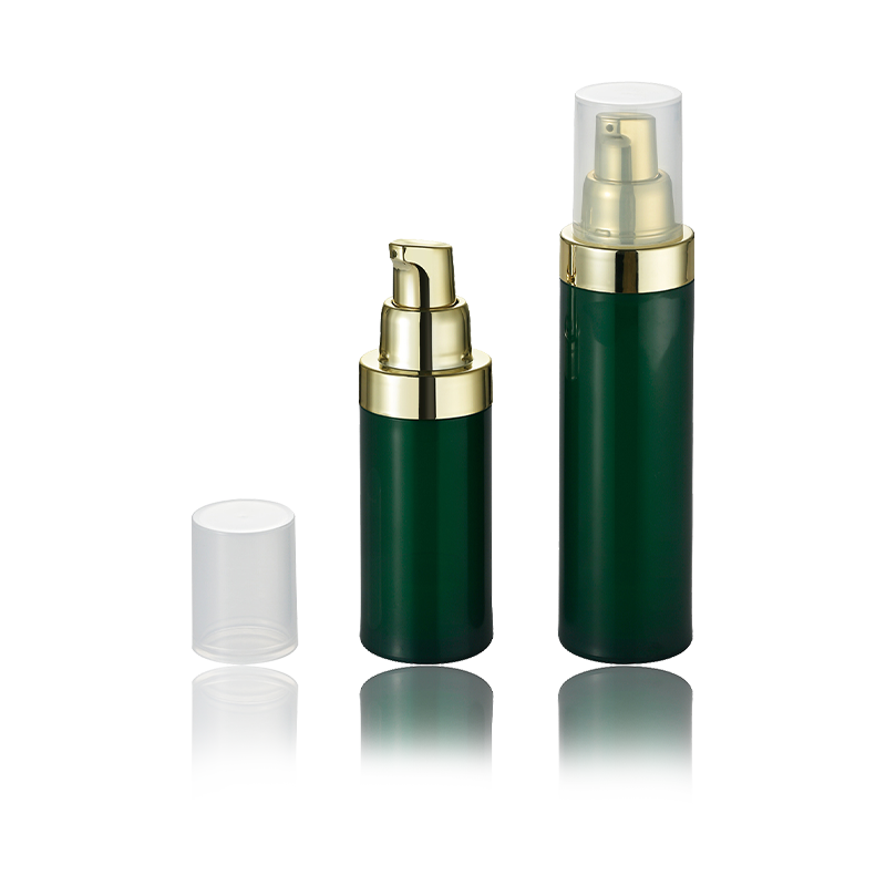30ML 50ML Zelený matný Airless zásobník na láhve HS-029B