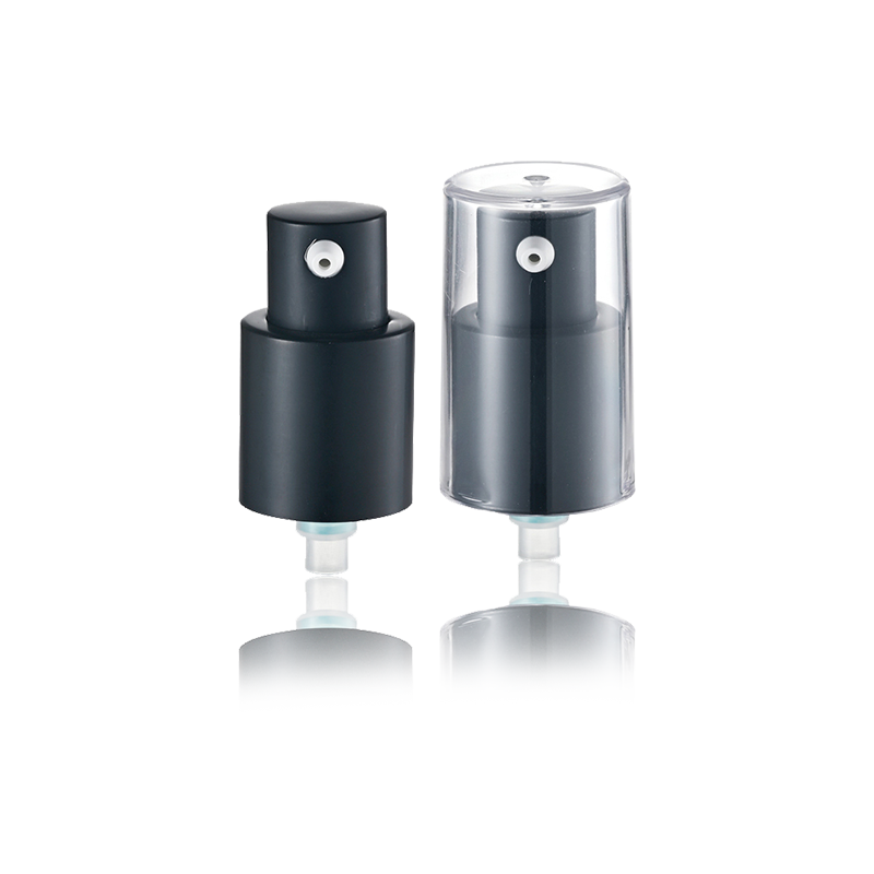 Černá tlačná hlavice kosmetické pumpy Liquid Distributor- HY17A-01